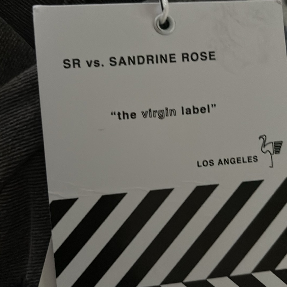 SR vs. Sandrine Rose “the virgin label” Distressed Denim - Picture 4 of 5